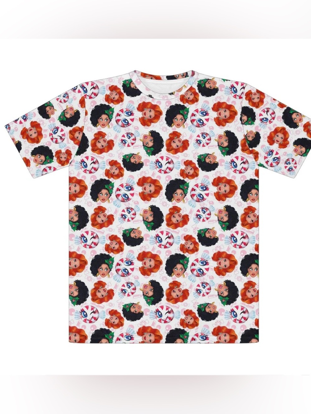 JINKX & DELA HOLIDAY SPECIAL "CANDY CHRISTMAS" T-SHIRT Size 3XL